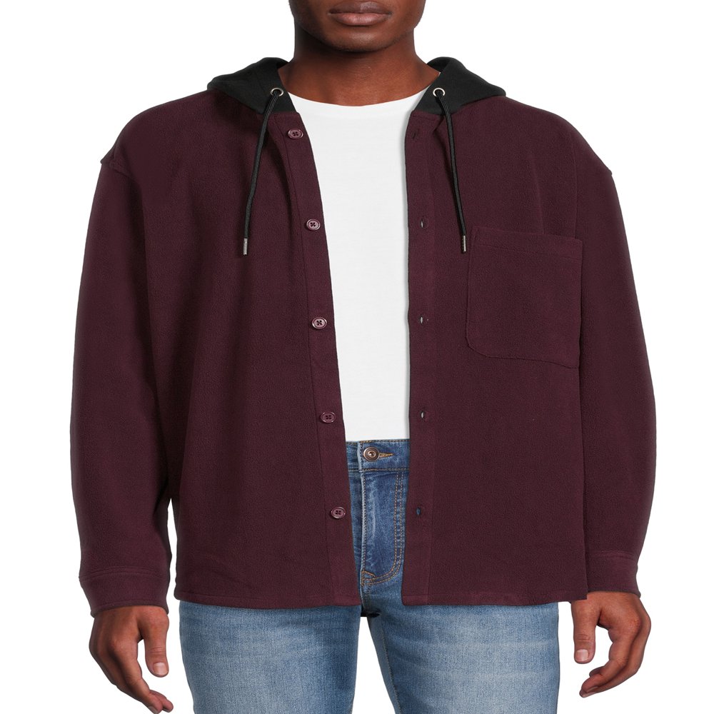 

Boundaries Men is and Big Men is Polar Fleece Layering Hoodie, Default