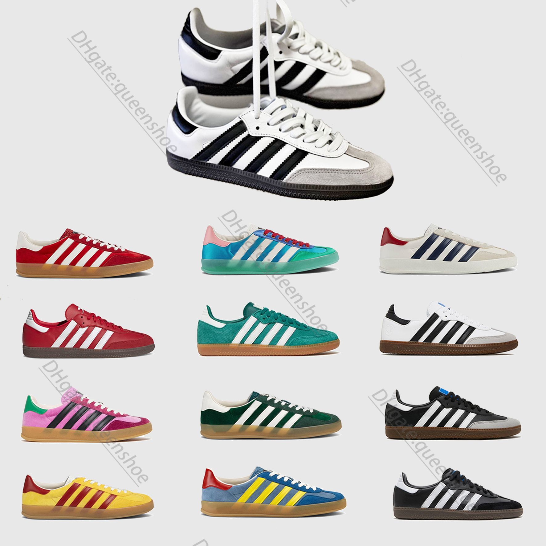 

2023 summer luxury designer new couples Sports Lace up trainer OG gazelle Samba Shoes joint name sneaker dress shoe outdoor Casual Runner Shoes Man Woman portofins, #11