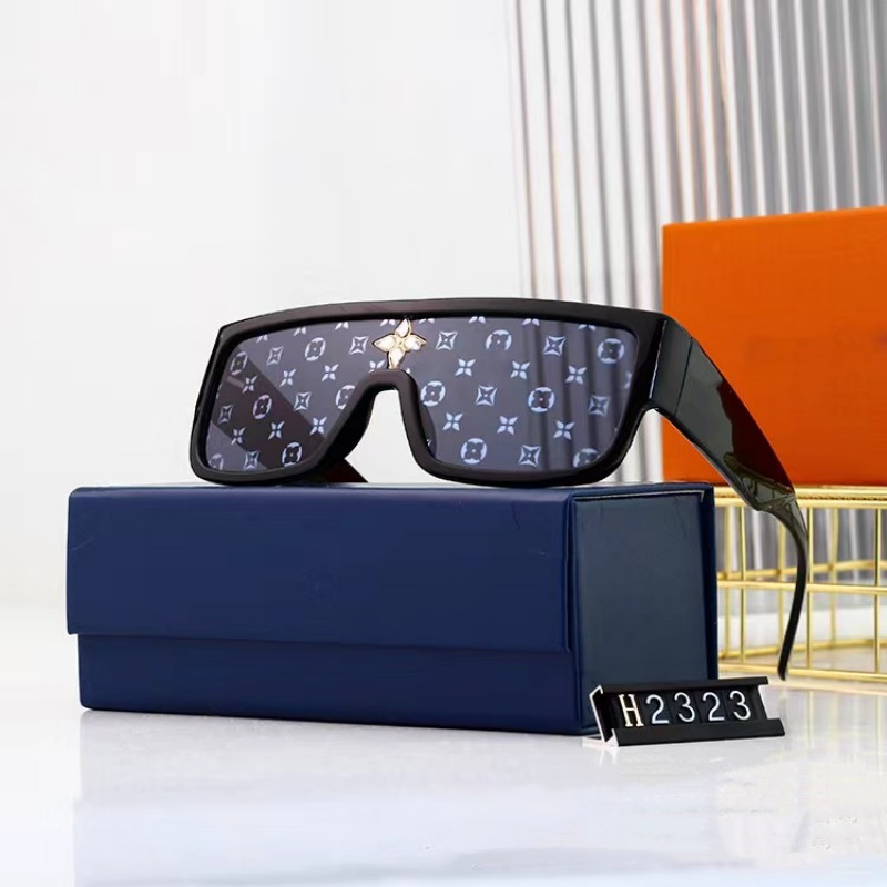 

Fashion Luxury designer Sunglasses For Men Women Unisex Designer Goggle Beach Cyclone Sport Mask Sunglasses Black Millionaires Square Design UV400 With Box2322,