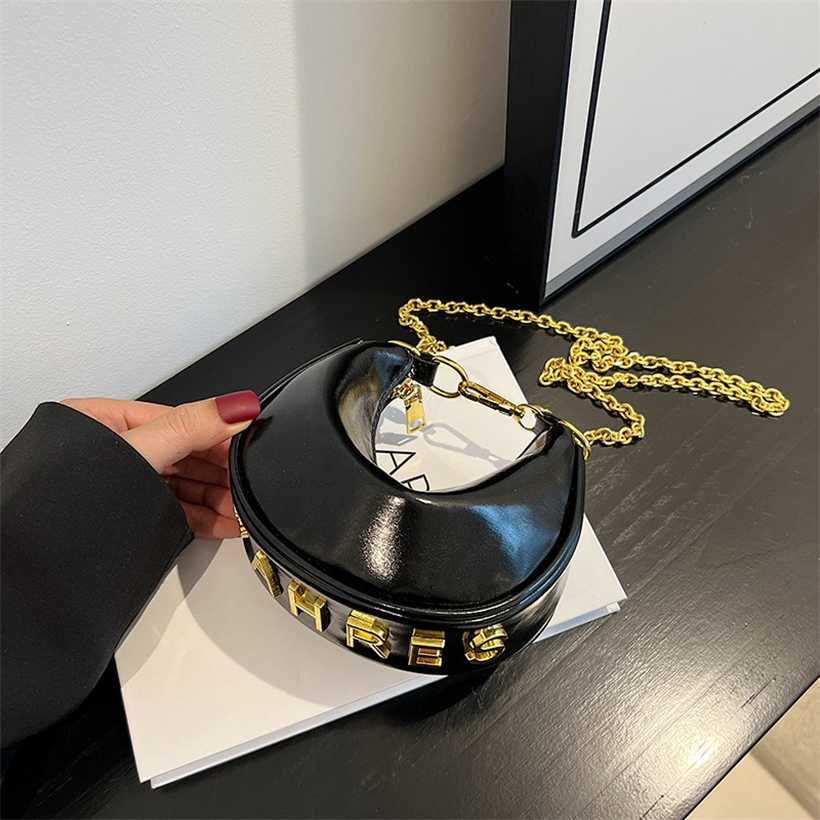 

14% OFF 2023 Fashion handbag Korean Crossbody Women's Summer New Trendy Chain Dumpling High end Sense Small Group One Shoulder Underarm Bag, Silver5