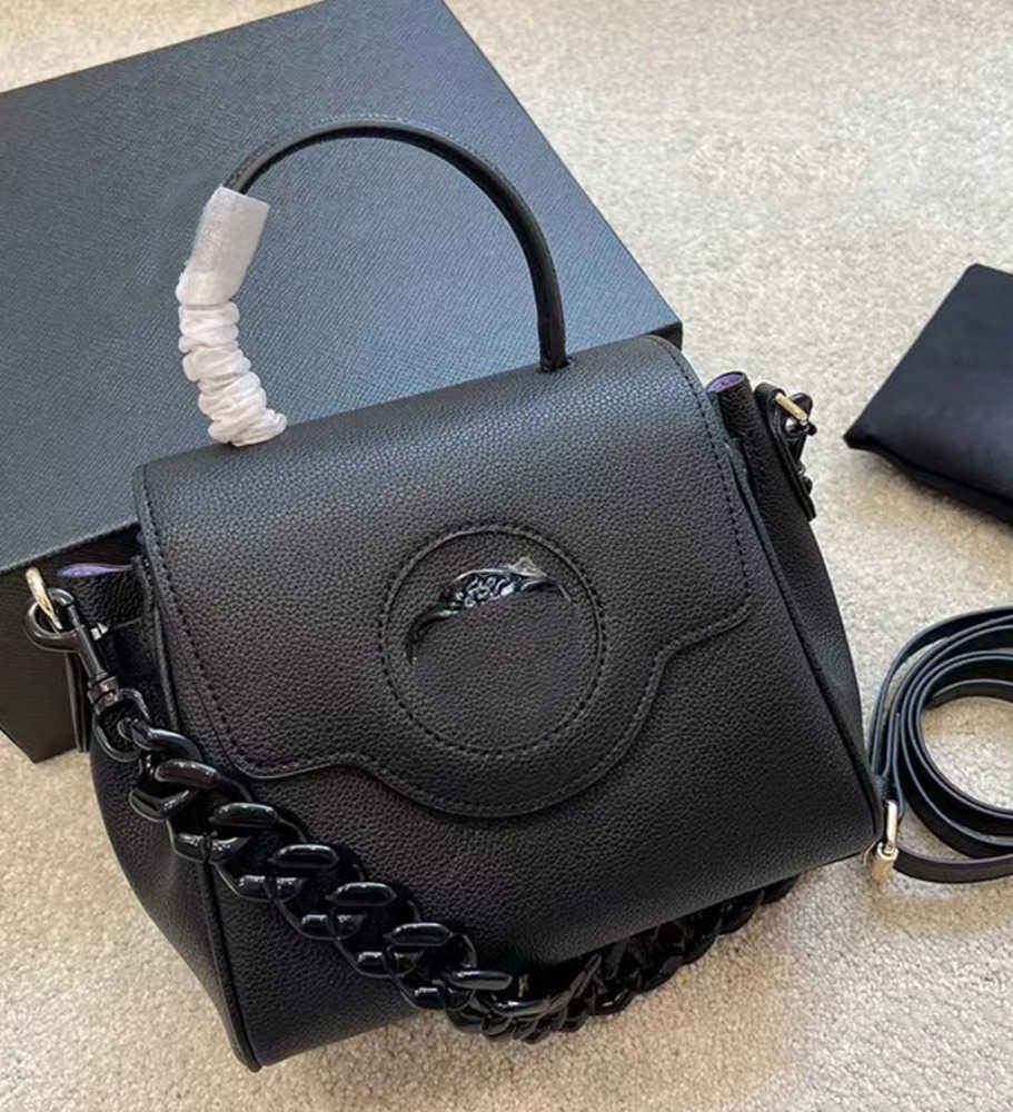 

Evening Bags Pink sugao 2023 new style chain bags genuine leather designer purses handbags luxury crossbody shoulder bag women brands tote shoulder bags, Black