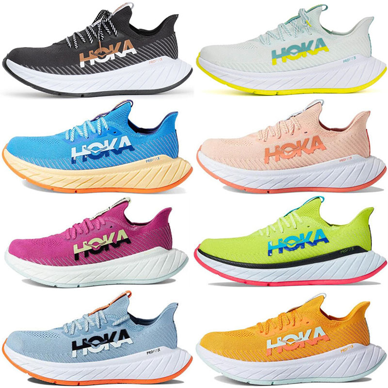 

Hoka one Running shoes hokas Carbon X3 Outdoor mens womens Cushioning Long Distance Runner Shoes Mens Womens Lifestyle Walking Jogging Eur 36-45