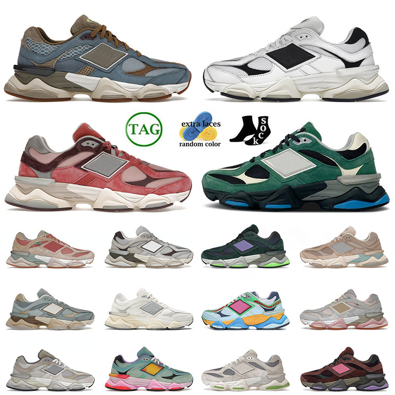 

Designer Running Shoes Joe Freshgoods Inside Voices New Balance 9060 Cherry Blossom for Mens Women White Sea Saslt Cloud Grey Bricks & Wood Sneakers, 36