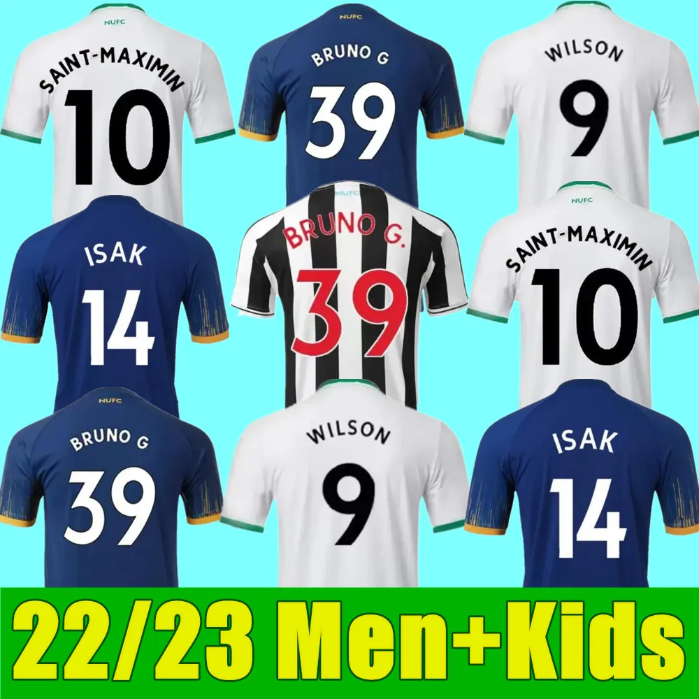 

22 23 Alexander Isak Newcastles BOTMAN soccer jerseys BRUNO G WILLOCK JOELINTON UNITEDS TRIPPIER 2022 2023 MAXIMIN WILSON SHELVEY football shirt men kids kits, Adult 3rd+league patch