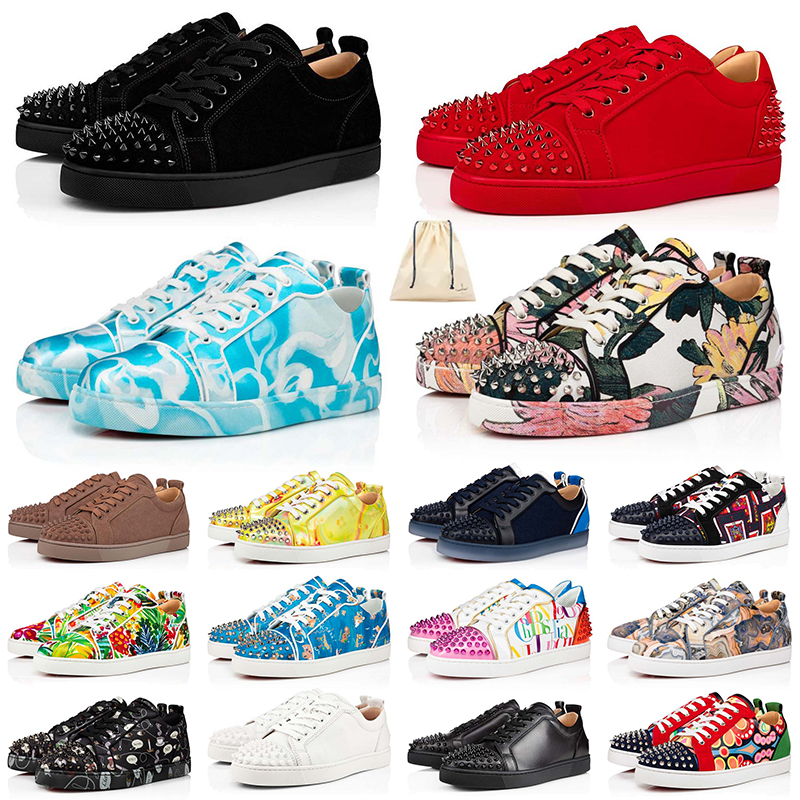 

Men Designer Red Bottoms Platform Casual Shoes Loafers Rivets Red Bottom Low Studed Designers Shoe Mens Women red bottomes Sneakers Trainers Eur 36-47 Size US 13, A3 monogram 36-45