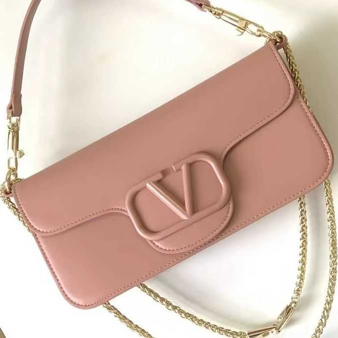 

Women Bags Luxurys Valentiones Handbag Women's Cowhide Designer Gold Chain Shoulder Crossbody Colorful Buckle Mini Und 24EG, Plum red small size 20cm long