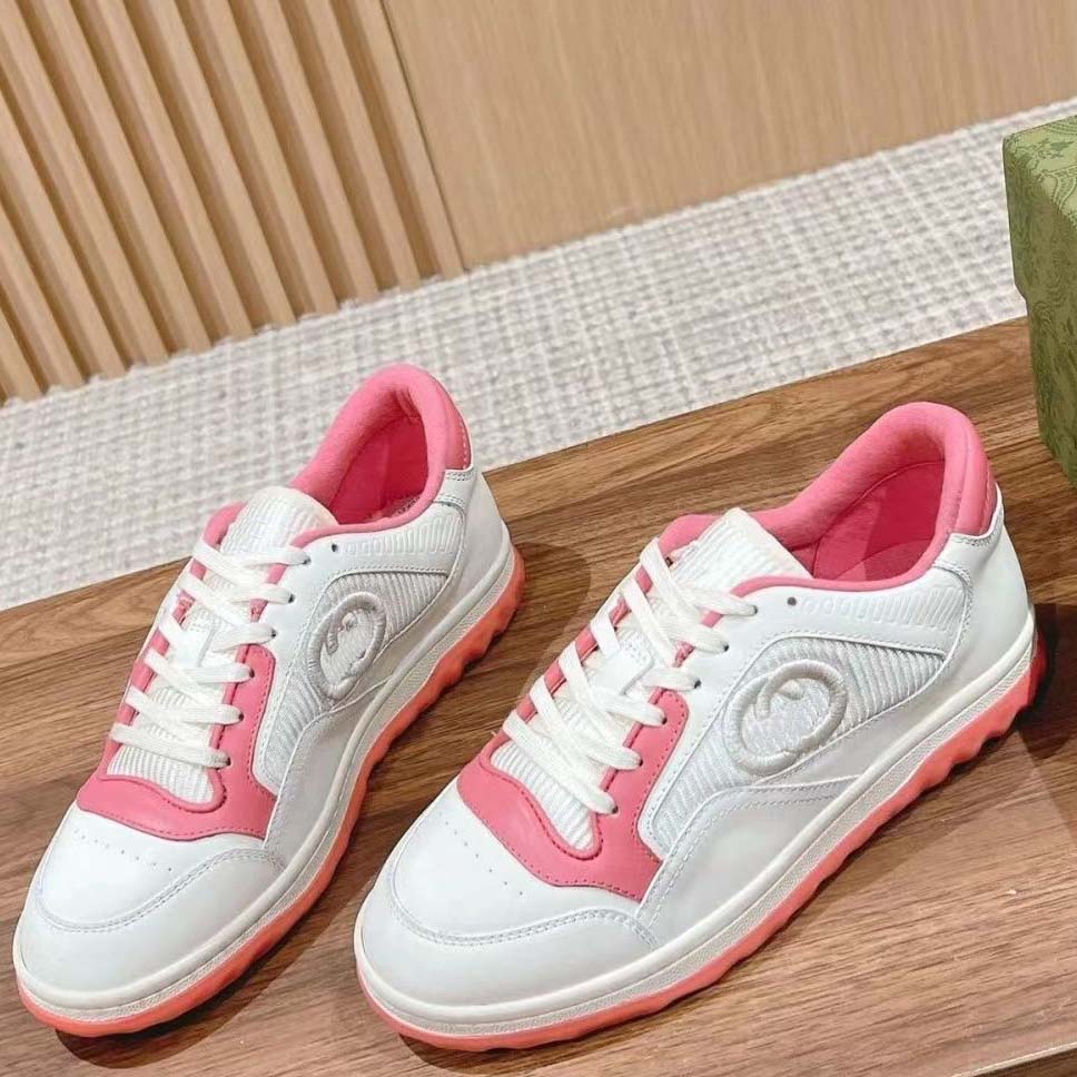

Casual Shoes Leather Sneaker Men Women Shoe with Strawberry Wave Mouth Tiger Web Print Vintage Trainer Man Woman Sneakers, Grey