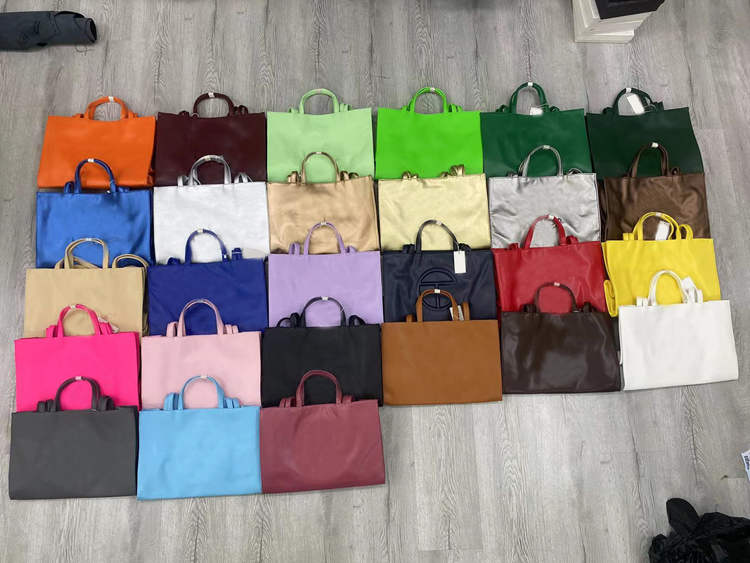

3 size designer Shoulder Handbags big large Mini bags telfars women handbag soft Leather telfer Crossbody luxurious Fashion Shopping Pink White, 27
