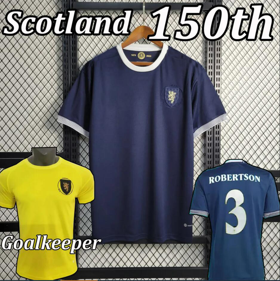 

2023 Scotland 150th Anniversary soccer jerseyS ROBERTSON McTominay 150 year Special edition 2023 2024 football shirt 23 24 men kids kit sets uniforms, Scoland-150th