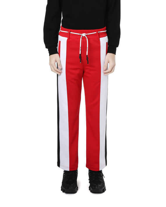 

Designer Pant Fashion Casual Clothing Palmes Angels New Drawstring Stripe Panel Sweatpants Wide Leg Pants Loose Casual Pants Long Pants Jogger Trousers Sweatpants, [key black]]