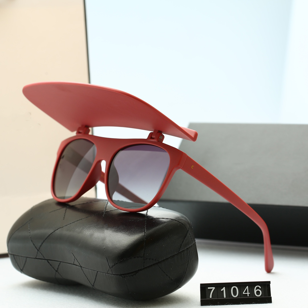 

Designer CCity Vintage Sunglasses Women Fashion Accessories Polarized Sunglasses Summer Eyewear Men Luxury Adumbral Glasses Goggle Glasses with Box QB3