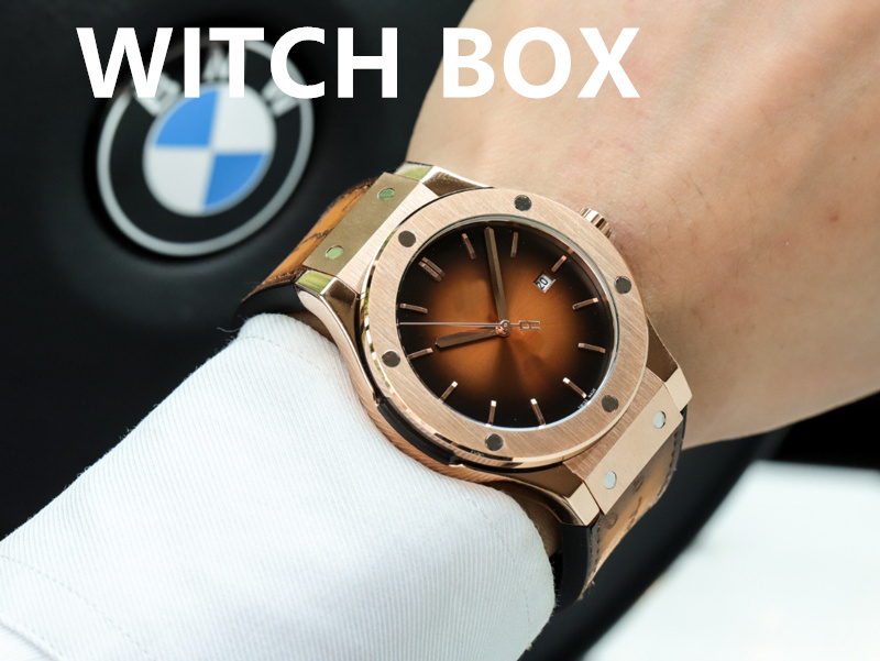 

New men's luxury automatic mechanical movement time accuracy meter with a diameter of 45MM mineral high-strength wear-resistant stone glass watch mirror, Waterproof