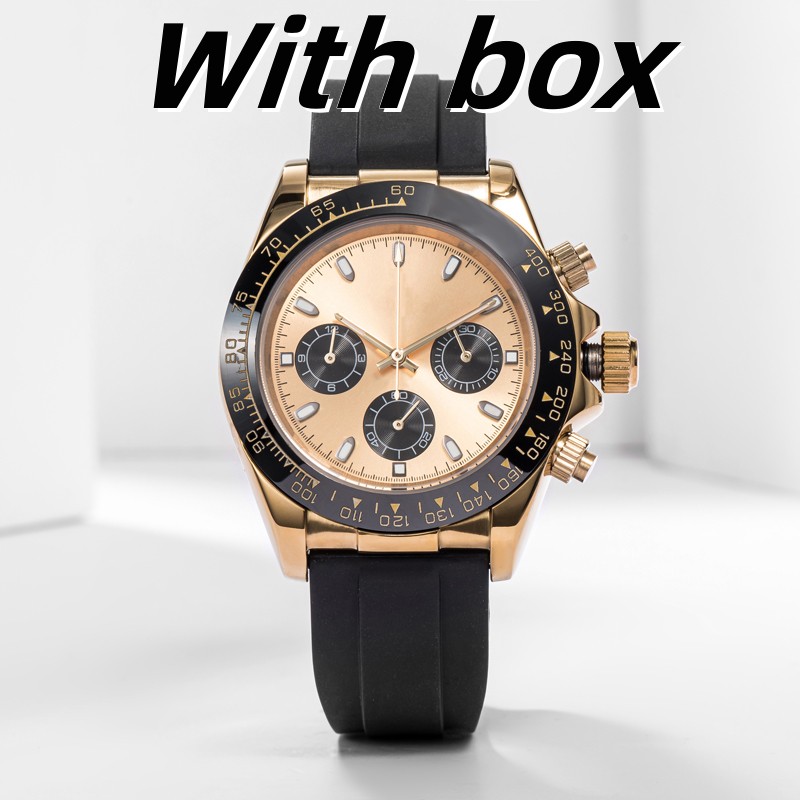 

New men's watch, Japanese VK timing code watch movement, stainless steel sapphire glass, 5ATM waterproof, super bright 41mm montre de luxe, Waterproof function