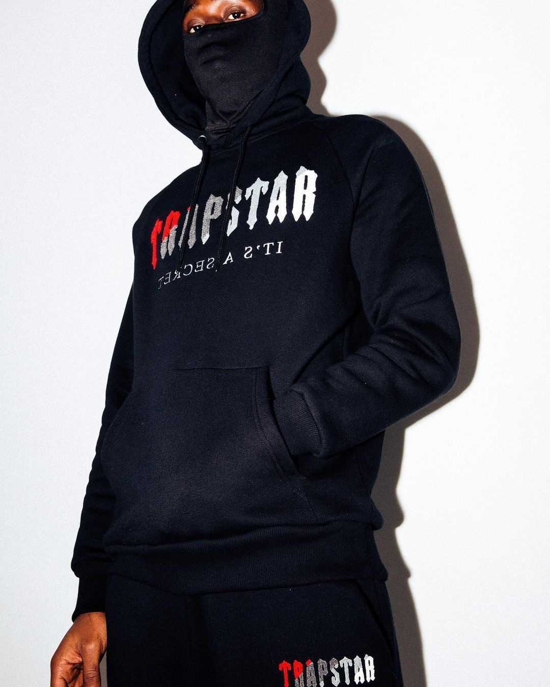 

Designer Clothing Men's Sweatshirts Hoodie Trapstar Lettered Printed Men's Women's Multicolor Warm Two-piece Loose Hoodie + Pants Jogging Suit Tracksuits Tops, Shipping fee