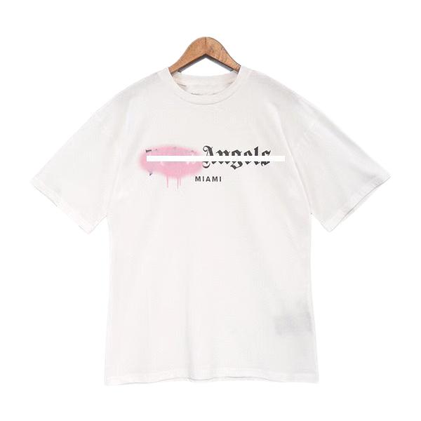 

Designer PA T-Shirt Luxury Tees Print Palms T Shirts Mens Womens Angle Short Sleeve Casual Streetwear Tops Clothing Clothes