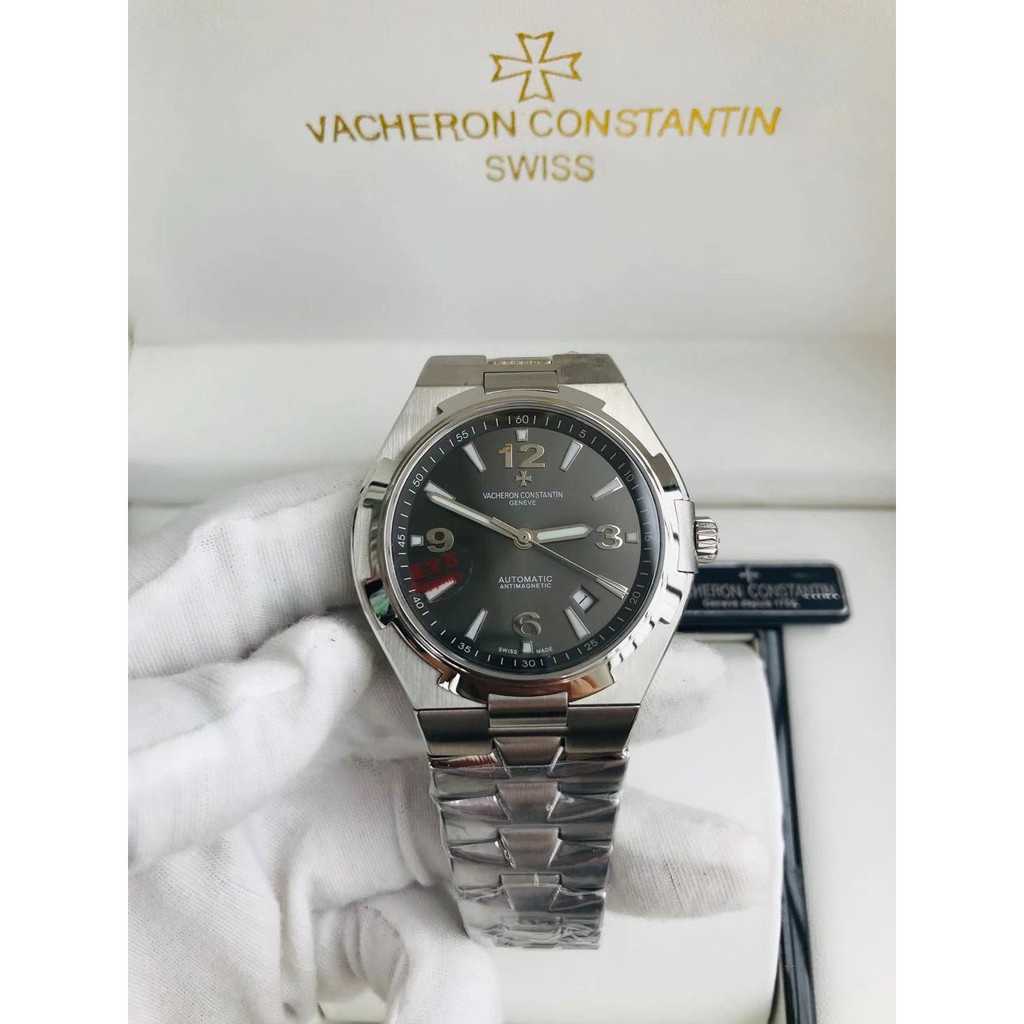 

luxury size watches Vacheroes Constan tinss Automatic Watch Men's 42mm 9.7mm mechanical Swiss Cal.1226 Movement Model 47040/000W-9500, Black