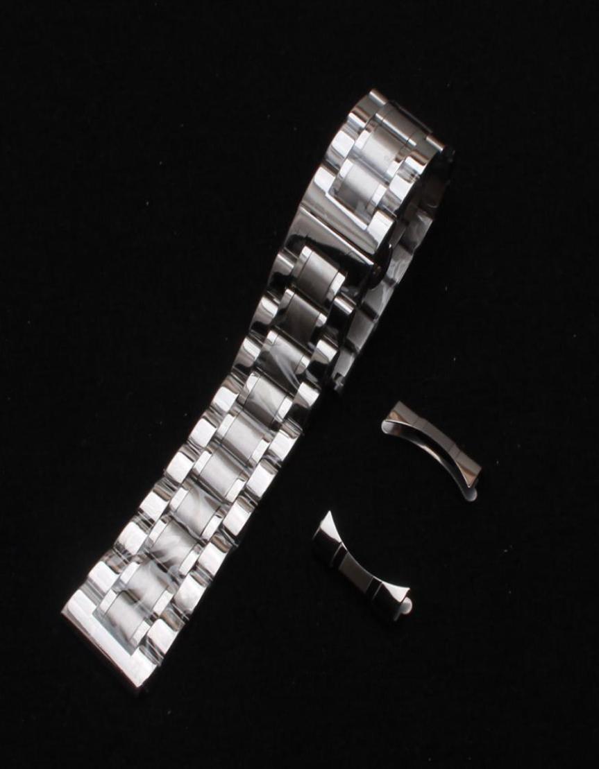 

Watchbands 14mm 15mm 16mm 17mm 18mm 19mm 20mm 21mm 22mm Silver stainless steel with curved ends straight end special watches strap5909410