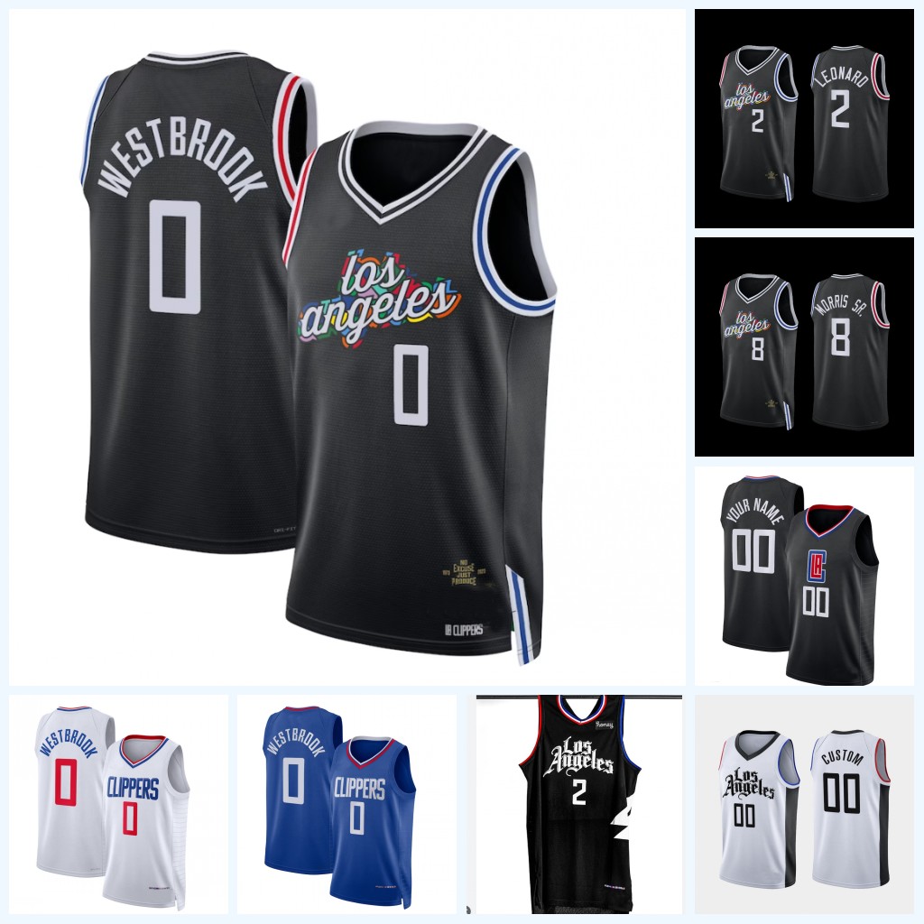 

Russell Westbrook Los Angeles''Clippers'' 2022-23 City Jersey Bones Hyland Eric Gordon Kawhi 2 Leonard Terance Mann Marcus Morris Sr. Basketball Jerseys, Black