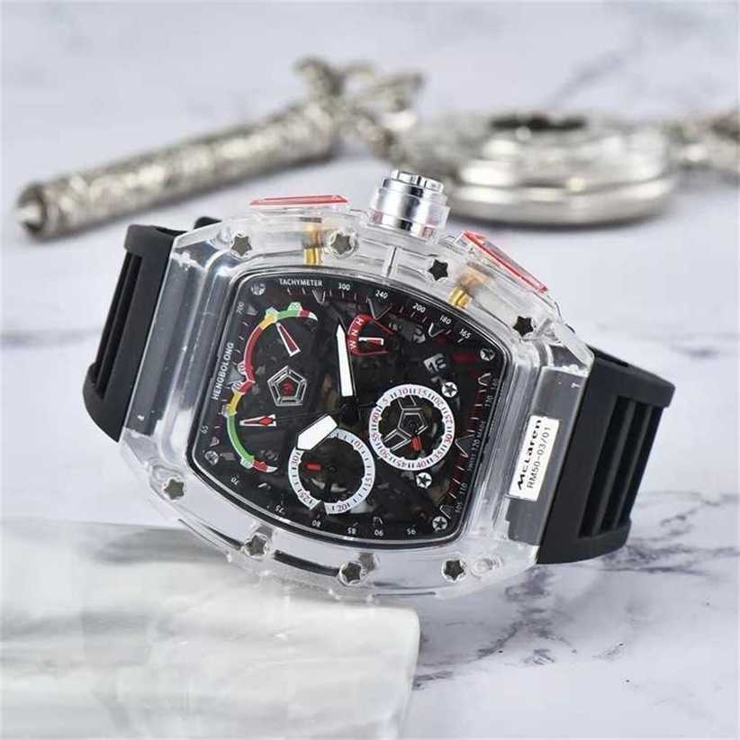 

Watche Designer Watches Richa Milles Hengbolong New Hot Selling Barrel Style Six Pin Fashion Cool Handsome Student Mens Womens A3RG