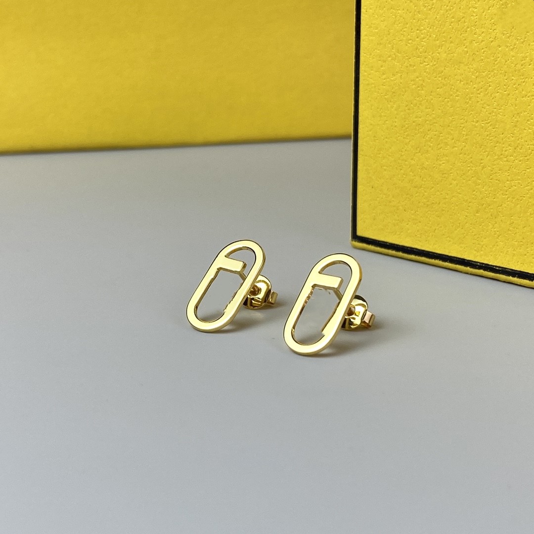 

Womens Premium Earring Designer Stud FFity dangle Earring Luxury Brand Letter F Design Earrings Fashion Jewelry af1h