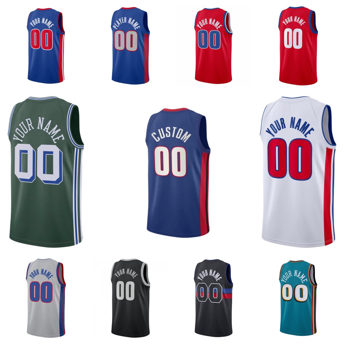 

Custom 33 hill 2 Cade Cunningham City Basketball Jersey Jaden Ivey Saddiq Bey Bojan Bogdanovic Isaiah Stewart Jalen Duren Marvin Bagley III Alec Burks, As pic