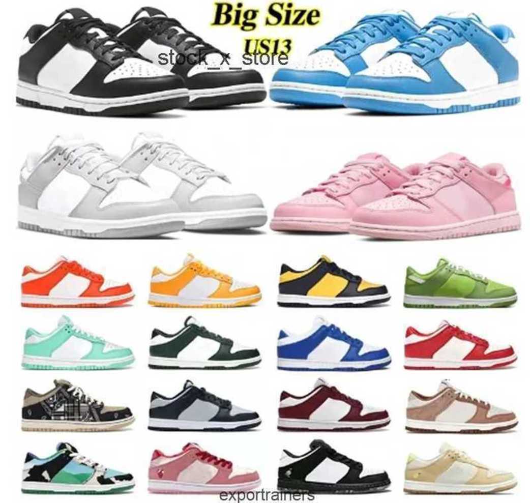 

Big Size 12 13 fashion designer casual shoes sneakers low Fruity Pack Green Apple Pink Foam Why So Sad Black Coast UNC dunkes sb Panda, 16