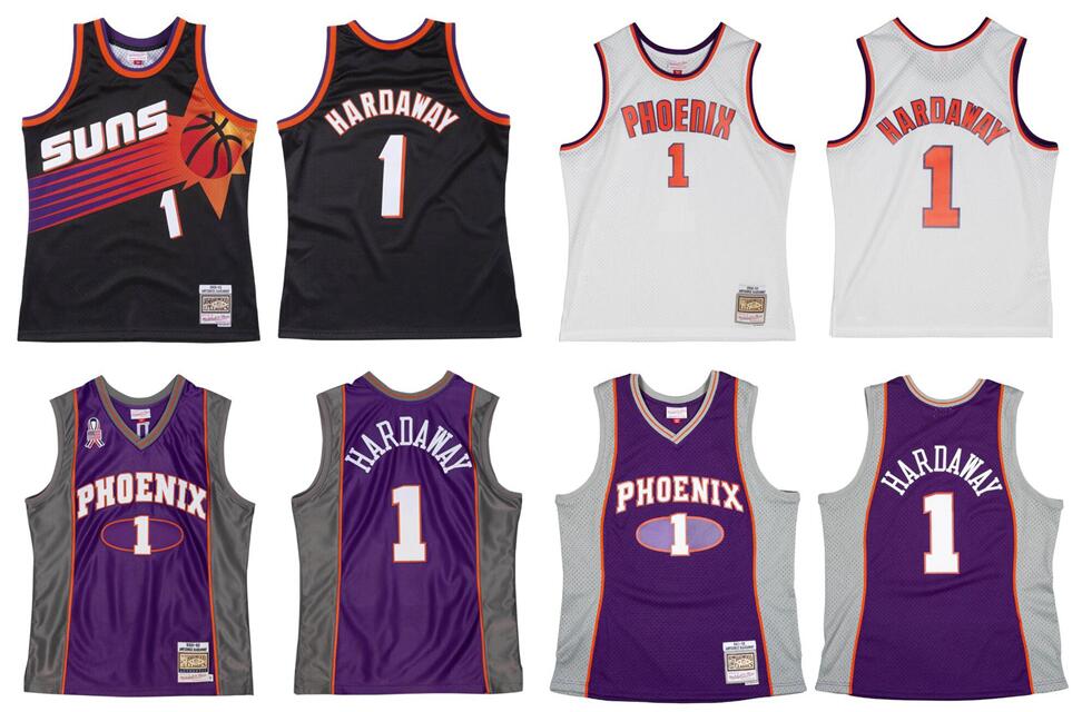 

Stitched Penny Hardaway basketball Jersey S-6XL Mitchell & Ness 2001-02 purple Mesh Hardwoods Classics Men Women kids retro jersey, Stitched jersey