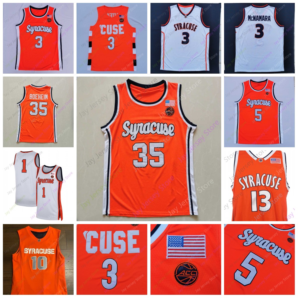 

Custom Syracuse Orange College Basketball Jersey Anthony Buddy Boeheim Joseph Girard III Waiters Benny Williams Cole Swider Symir Torrence Any Name Number, Orange v