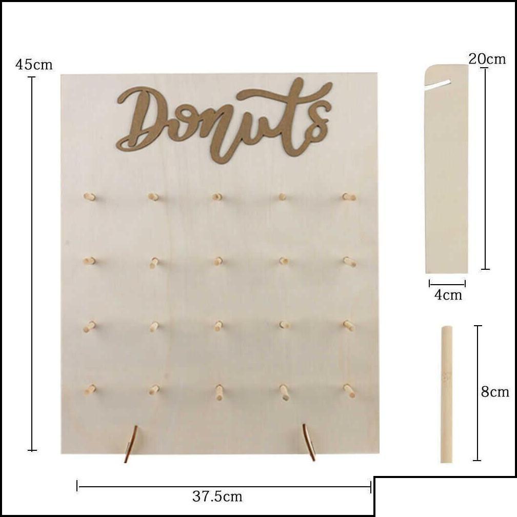 

Other Festive Party Supplies Donut Wall Decorations Candy Bar Sweet Cart Table Decoration Baby Shower Y0827 Drop Delivery Dhrqx Ho Dhirb