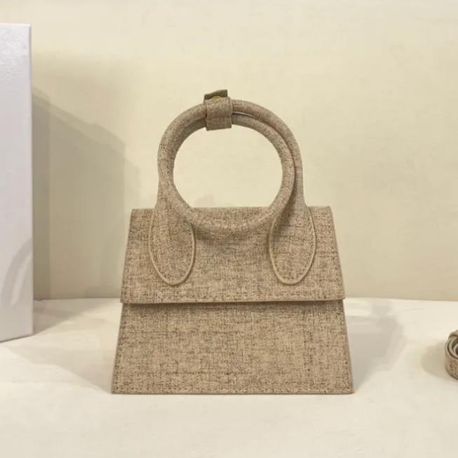 

2022 Top Designer Women's Bags Vintage Handbags Underarm Frosted Suede One Shoulder Luxury Handheld Wallet, Brown