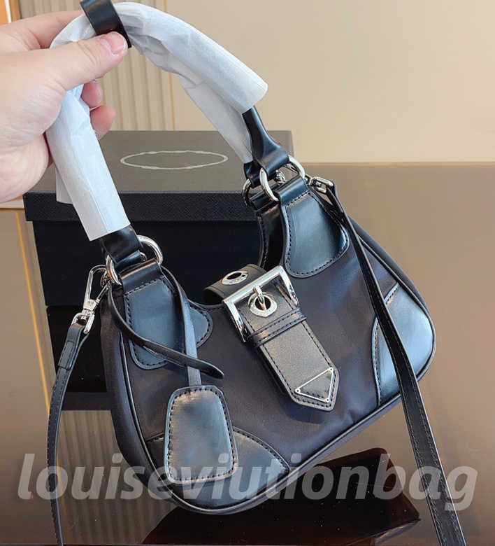 

Luxurys Designer Bag Women bags Handbag Crossbody Leather Purse Moon Bag Fashion Shoulder Lady the Tote Wallet Half Moon Handheld underarm bag js