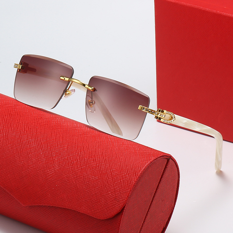 

Mens fashion Sunglasses Carti Classic sunglasses for men and women plate mirror legs take fashion sunglasses card home sea luxury sun glasses Goggle