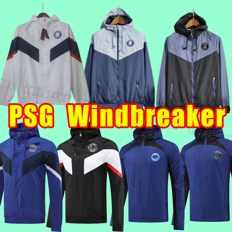 

MBAPPE HAKIMI soccer Tracksuits Messis 22 23 Maillots de football 2022 2023 MARQUINHOS VERRATTI psGs men shirt Fabian Sanches Long sleeve Training Windbreaker, As shown