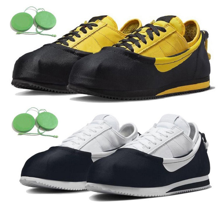 

2023 Clot x Cortez Men Women Running Shoes Sneaker Bruce Lee Varsity Maize Clotez Black White Forrest Gump Game Royal University Red Mens Trainers Sports Sneakers, Color#1