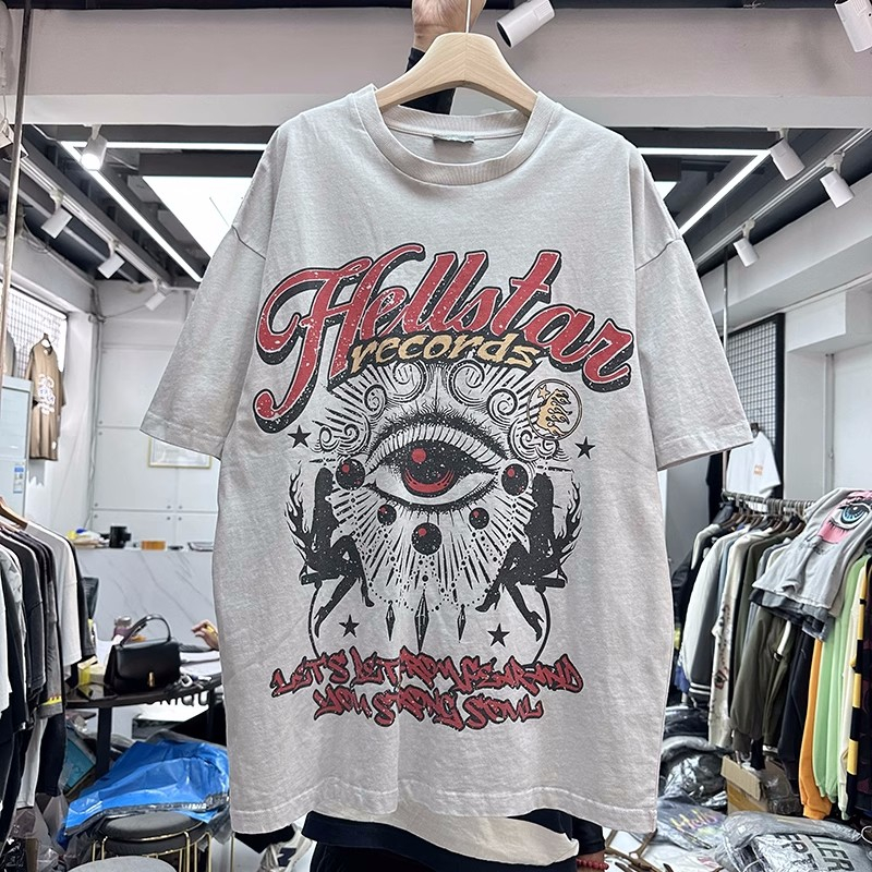 

Print T-Shirt Men's Plus Tees Women Vintage Washed T Shirt Tops