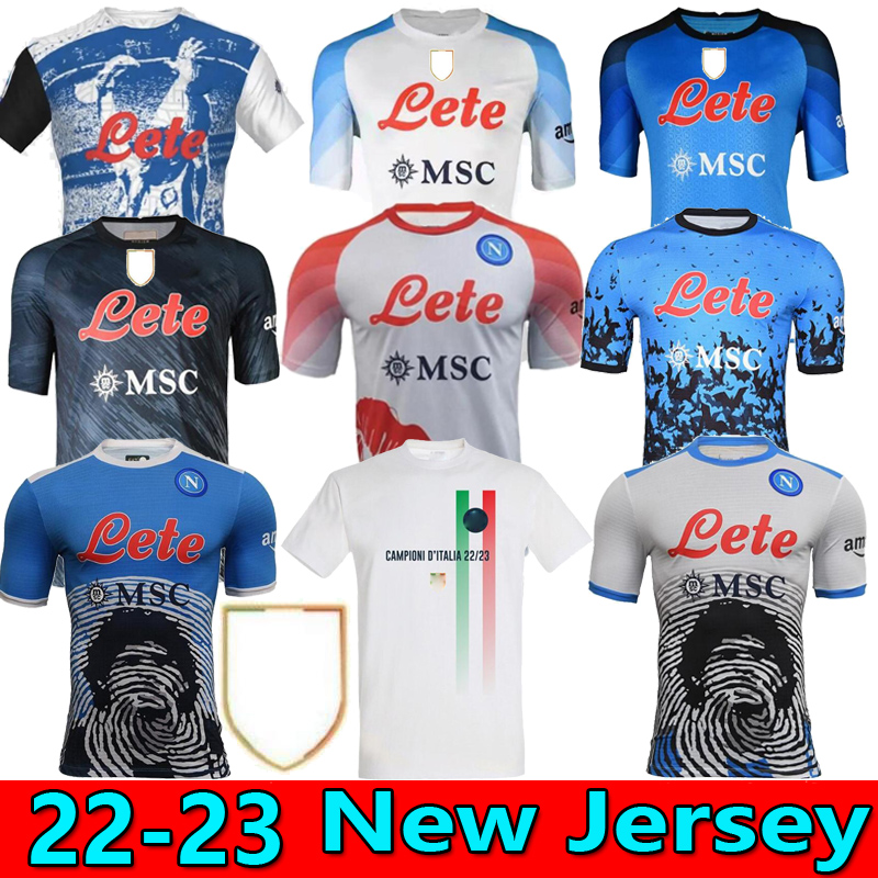 

22 23 KVARATSKHELIA NAPOLI soccer jerseys Maglia Naples 2022 2023 champion ZIELINSKI OLIVERA MINJAE FOOTBALL SHIRT OSIMHEN LOZANO SSC Napoli Maillots de foot