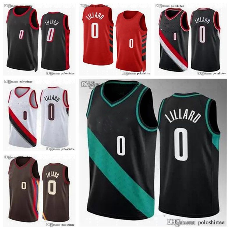 

Damian Lillard 0 Basketball Jerseys edition City Jersey 2023 Men Kids