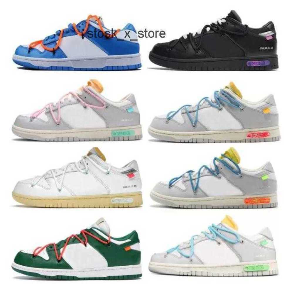 

2022 NEW Men casual shoes White 01 The SB 50 OW 20 Lot Collection Orange 05 OF Black Blue Women X Low OFFS Trainers Sports Dunks Sneakers Unive