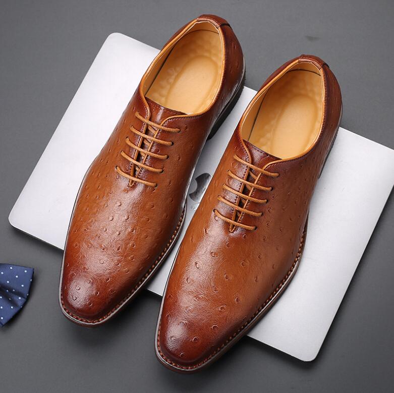 

Bougue Style Designer Men Loafers Shoes real Leather Moccasins Business Handmade Shoe Formal Party Office Wedding Men Dress Shoes, Black