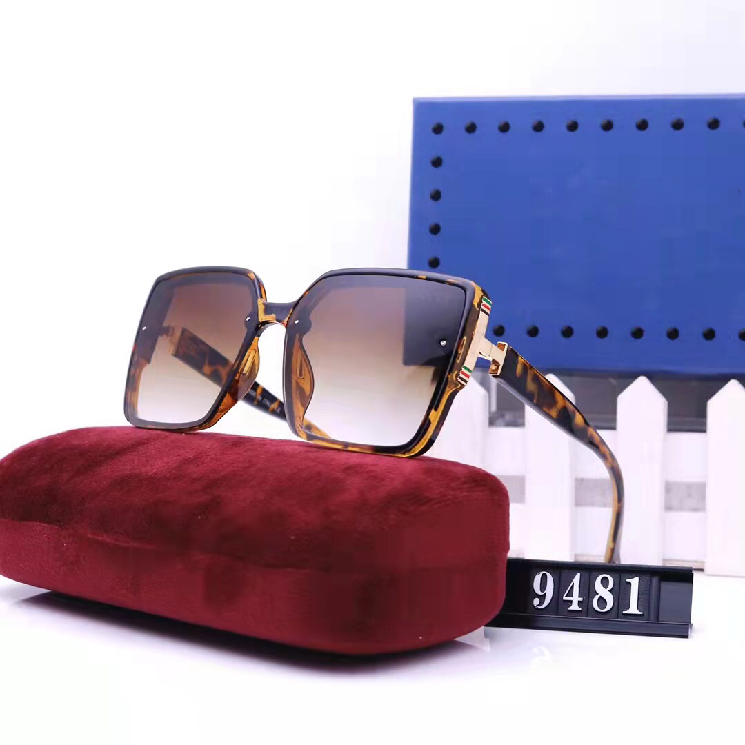

Sunglasses Luxury Adumbral Fashion Designer For Men Women Summer Style Anti-Ultraviolet Plate Full Frame Box