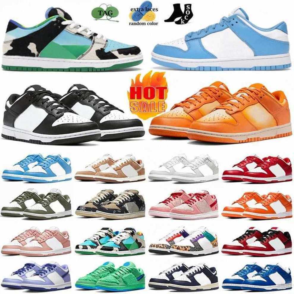 

2023 designer casual low SB dunks shoes women men lows sneakers UNC panda Green Grey Fog Chicago Syracuse Olive Coast Mens Chunky outdoor VE5W, 18