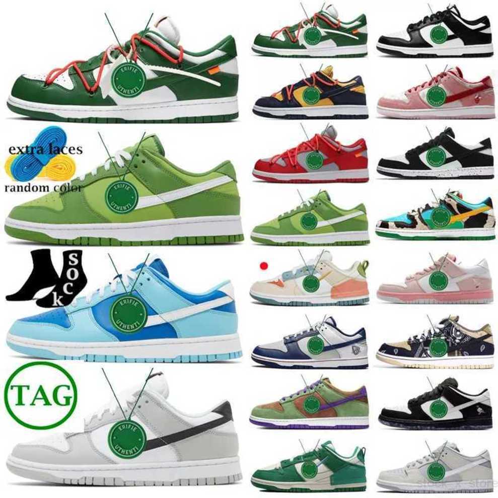 

2023 dunks Low Running shoes men women triple Black White Panda Photon Dust Kentucky University Red green Brazil Chicago trainers sports sneakers big size 36-47 DRKF, Color # 8