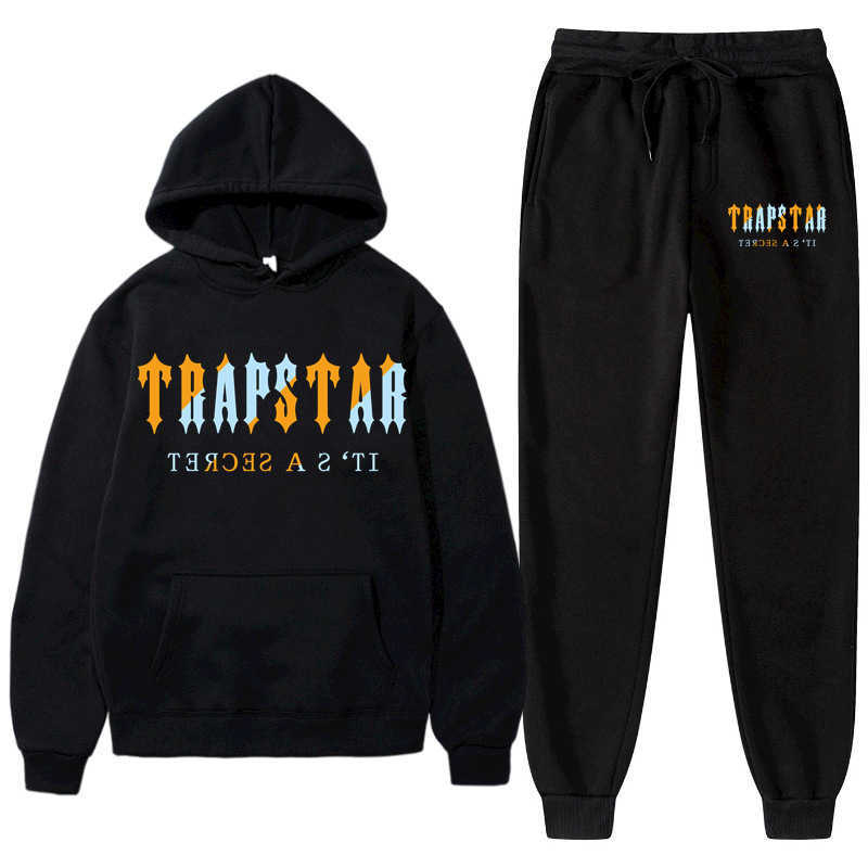 

Designer Clothing Fashion Tracksuit Hoodie Loose Hooded Sweater Set Trapstar Letter Printed Men's Women's Sportswear 16 Color Fleece Pants Two Piece Set, Shipping fee