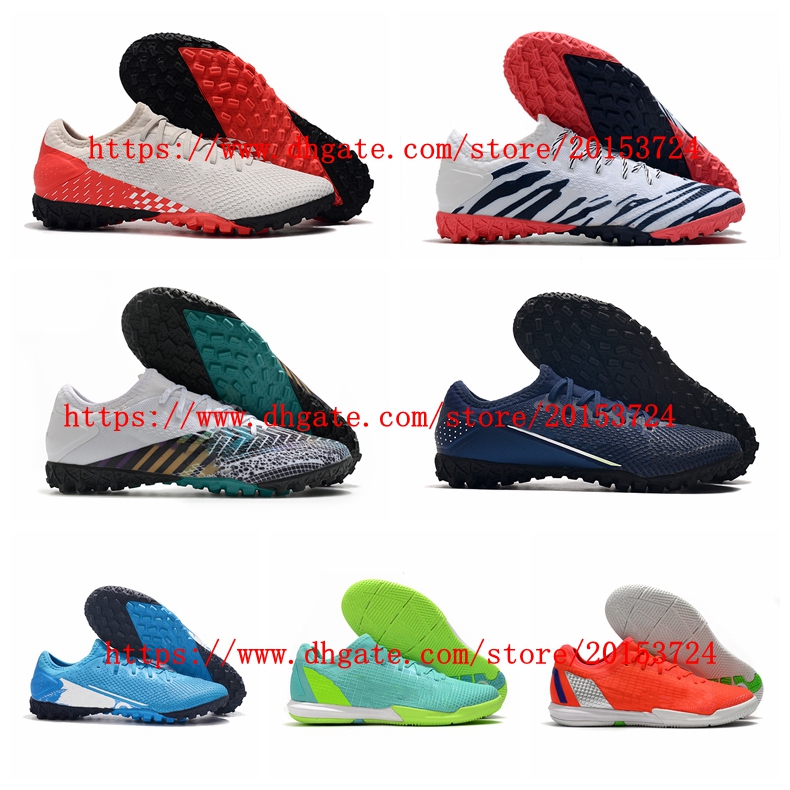 

Vapores 13 Pro TF Soccer Shoes Zoomes Vapores 14 Pro IC Trainers Mens Turf Football Boots, As picture 5
