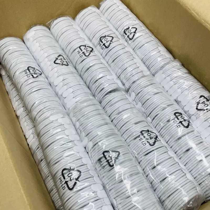 

High Speed Cell Phone Cables USB-C 1M 3ft Fast Charge Type-C Cable Charger Cord 1M 3Ft charging line for android phone Samsung Huawei xiaomi, White