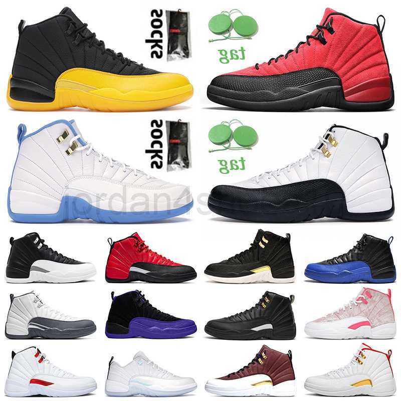 

Jorden 12 12s Basketball Shoes OG Retro University Gold Blue Flu Game Royal Black Taxi Playoff The Master Dark Concord Mens Women Jumpman 3.0, C10 university blue 40-47