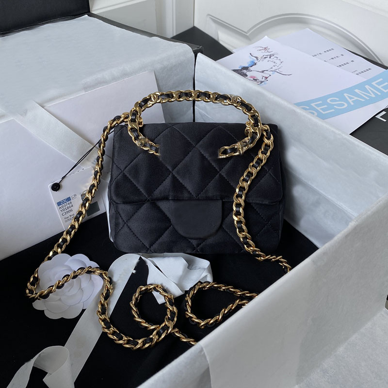 

10A Fashion Designer bag Woman Bag Women Shoulder bag Handbag Purse Original Box Genuine Leather cross body chain high grade quality AS3748