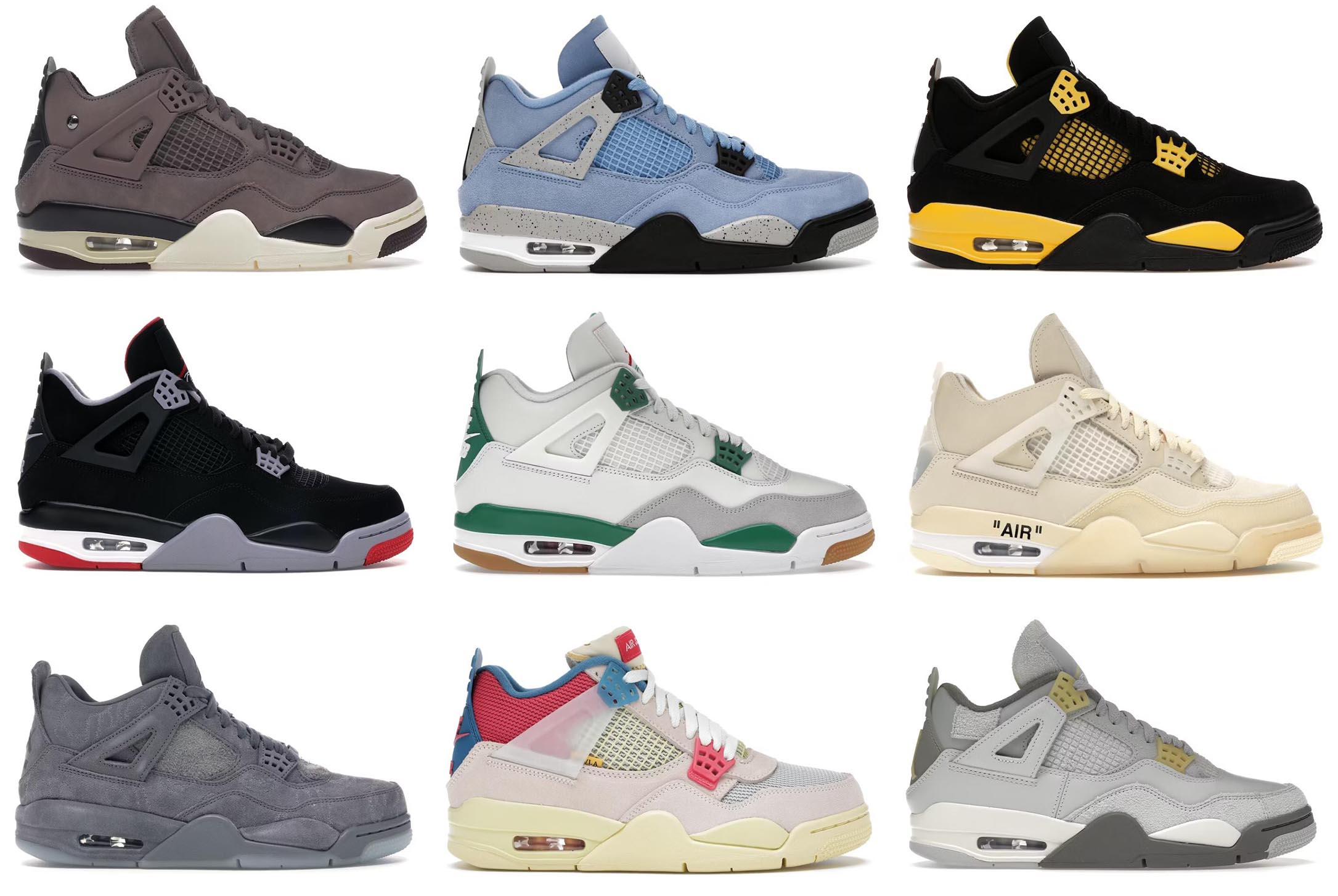 

Authentic 4 SE Craft Photon Dust 4s Taupe Haze Union Off Nior University Blue Cactus Jack Sail Bred Midnight Navy Military Black Cat Thunder Red Men Basketball Shoes, 20