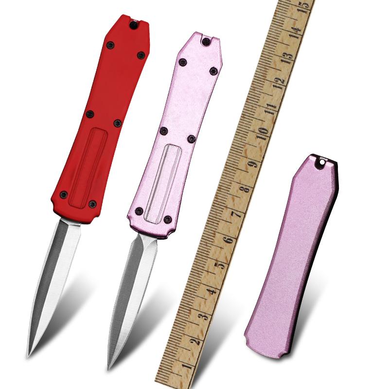 

Tools Mini D2 Steel Folding Knife OTF Automatic Knife Camping Self Defense Scalpel Knife Keychain Knife Hunting Survival Utility Tools