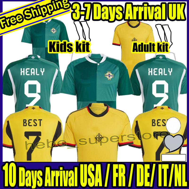 

2023 2024 Northern Ireland MAGENNIS Thailand Soccer Jerseys 22 23 24 HOME BLUE EVANS LEWIS Saville MCNAIR Ballard MAN KIDS kits WOMEN football shirt, 23-24 away
